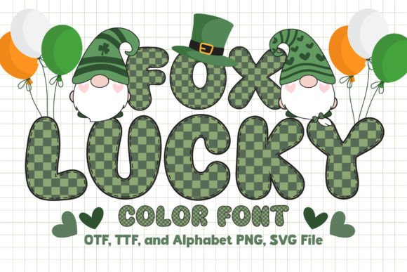 Fox Lucky: A Color Font with Authentic St. Patrick's Day Charm