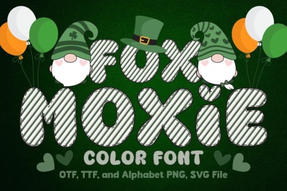Fox Moxie: A Color Font for Cheerful Branding