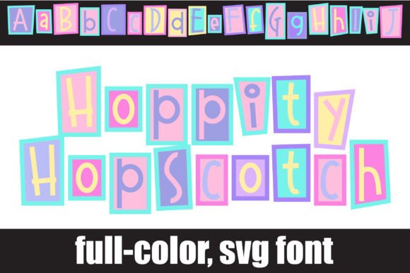 Hoppity Hopscotch: A Playful Font for Creative Projects