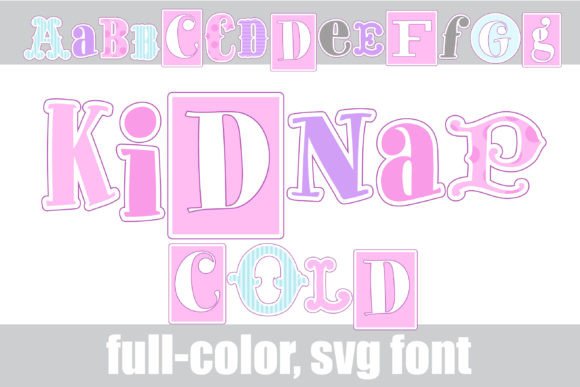 Kidnap Cold: A Bold Font for Winter and Holiday Designs