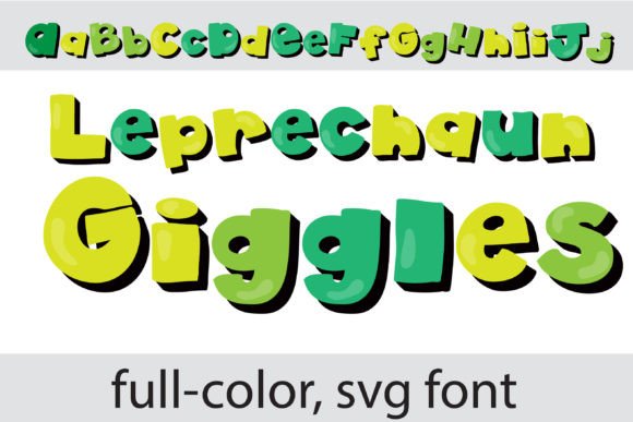 Leprechaun Giggles: A Playful Font for Creative Projects