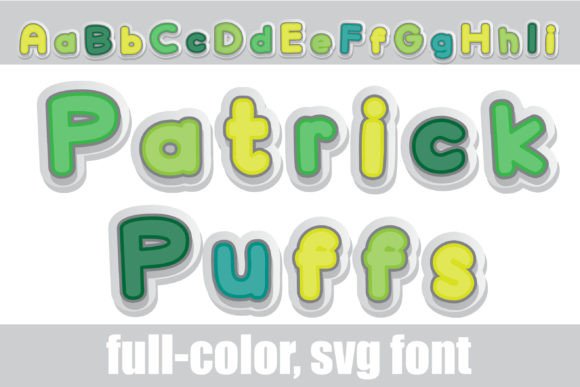 Patrick Puffs: A Fresh Take on 3D Sticker-Style Typography