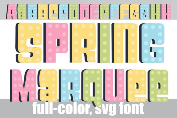 Spring Marquee: A Font That Captures the Joy of the Season