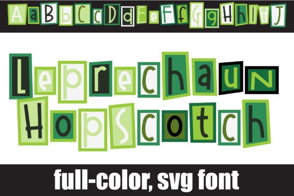 Unlock Playful Design with the Leprechaun Hopscotch Font